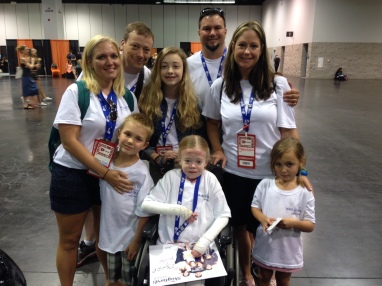 Picture of WIsh Kid Molly - front - & Family